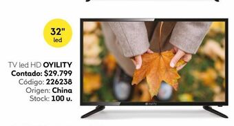 Coppel Led tv 32" oyility 32d15 oferta