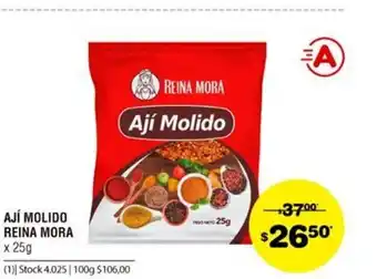 Atomo Conviene Ají Molido reina Mora x 25g oferta