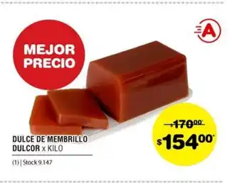 Atomo Conviene Dulcor Dulce De Membrillo x kilo oferta