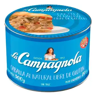 Walmart Caballa La Campagnola Al Natural 300g oferta