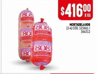 Makro Mortadela 808 x kg oferta