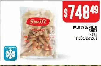 Makro Palitos de pollo swift x 1kg oferta