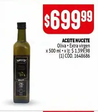 Makro Aceite de oliva virgen nucete x 500ml oferta