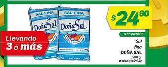 Almacor Doña Sal Sal Fina 500gr oferta