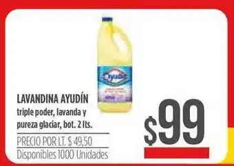 Supermercados Vea Ayudín Lavandina 2lts. oferta