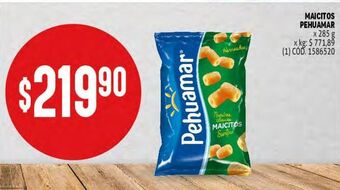 Makro Maicitos pehuamar 285g oferta