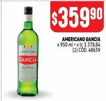 Makro Aperitivo americano gancia 950ml oferta