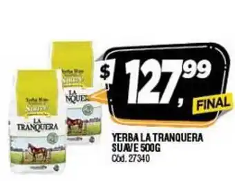 Supermercados Yaguar La Tranquera Suave Yerba 500g oferta