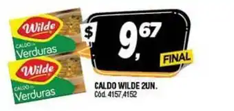 Supermercados Yaguar Wilde Caldo de 2un. oferta