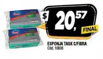 Supermercados Yaguar Task C/Fibra Esponja oferta