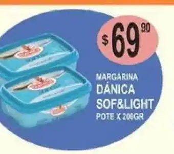 Delfin Supermercados Dánica Sof&Light Margarina x 200gr oferta
