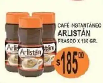 Delfin Supermercados Arlistán Café Instantáneo x 100gr. oferta