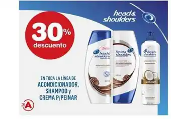 Atomo Conviene Head&Shoulders Acondicionador, Shampoo Y Crema P/Peinar oferta