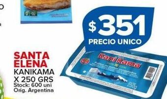 Carrefour Maxi Kanikama santa elena 250g oferta