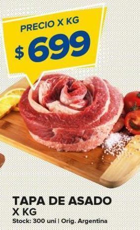 Carrefour Maxi Tapa de asado x kg oferta