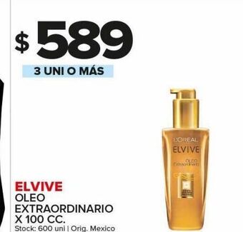 Carrefour Maxi Oleo extraordinario elvive x 100cc oferta