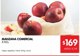 Disco Manzana comercial x kg oferta