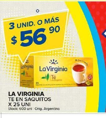 Carrefour Maxi Tés la virginia oferta
