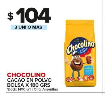 Carrefour Maxi Cacao en polvo chocolino oferta