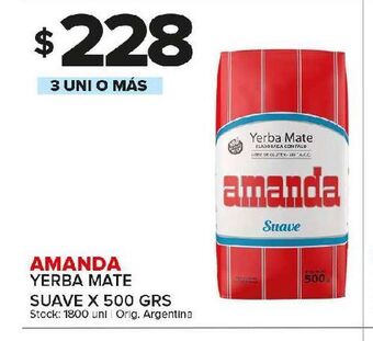 Carrefour Maxi Yerba mate amanda oferta