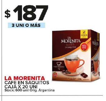 Carrefour Maxi Cafe la morenita oferta