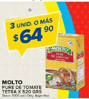 Carrefour Maxi Puré de tomate molto oferta