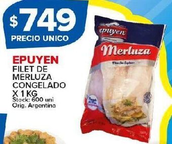 Carrefour Maxi Filet de merluza epuyen oferta