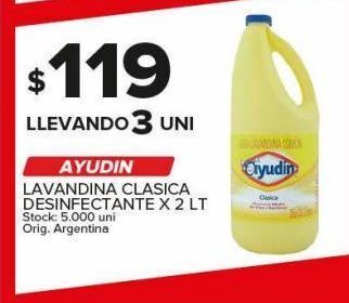 Carrefour Maxi Lavandina ayudin oferta