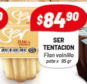 Almacor Ser Tentacion Flan vainilla pote x 95 gr oferta