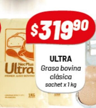 Almacor Ultra Grasa bovina clásica sachet x 1kg oferta