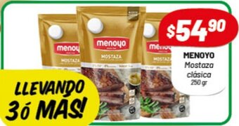 Almacor Menoyo Mostaza clásica 250gr oferta