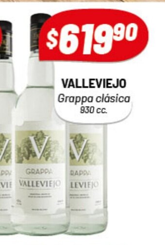 Almacor Valleviejo Grappa clásica 930cc oferta