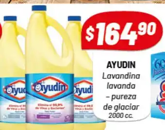 Almacor Ayudin Lavandina lavanda - pureza de glaciar 2000cc oferta