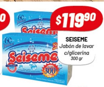 Almacor Seiseme Jabón de lavar c/glicerina 300gr oferta