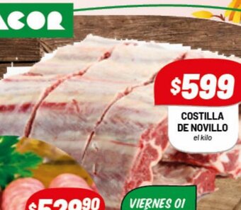 Almacor Costilla de Novillo el kilo oferta