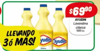 Almacor Ayudin Lavandina clásica 1000cc oferta