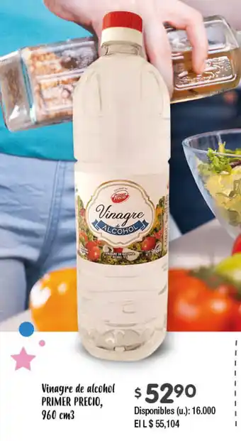 Cooperativa Obrera PRIMER PRECIO Vinagre de alcohol, 960 cm3 oferta