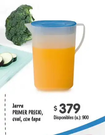Cooperativa Obrera Jarra Primer Precio oval,con tapa oferta