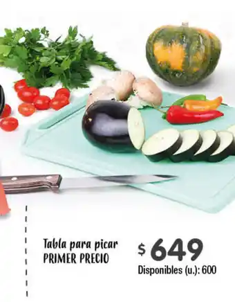 Cooperativa Obrera Tabla para picar Primer Precio oferta