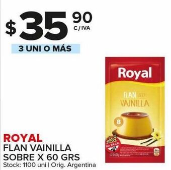 Carrefour Maxi Flan vainilla royal oferta