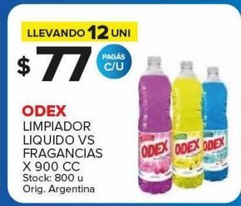 Carrefour Maxi Limpiador líquido odex 900cc oferta