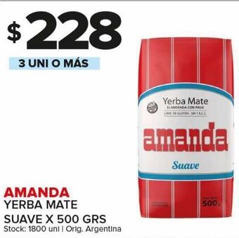 Carrefour Maxi Yerba mate amanda 500g oferta