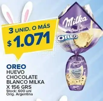 Carrefour Maxi Huevo de chocolate oreo 156g oferta