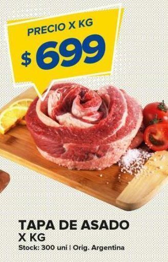 Carrefour Maxi Tapa de asado kg oferta