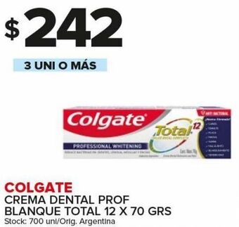 Carrefour Maxi Crema dental colgate oferta