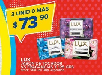 Carrefour Maxi Jabón de tocador lux 125g oferta