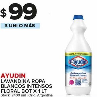 Carrefour Maxi Lavandina ayudin 1lt oferta