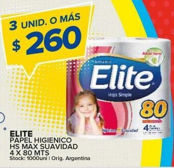 Carrefour Maxi Papel higiénico elite oferta