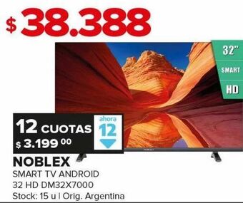 Carrefour Maxi Smart tv noblex oferta
