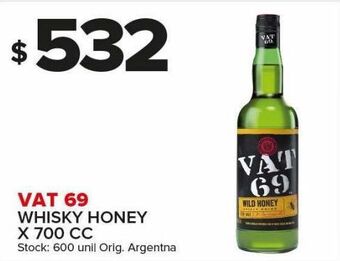 Carrefour Maxi Whisky vat 69 700cc oferta